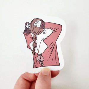 LB042 Posh Fashionista Sticker [Price Firm]